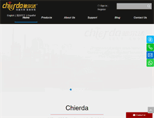 Tablet Screenshot of chierda.com